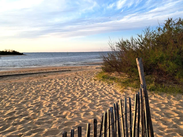 Plage de la Hume à marée haute
