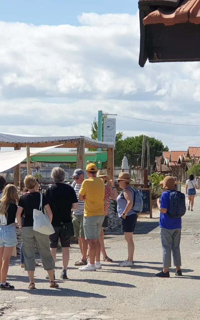 visite guidée du port de Larros