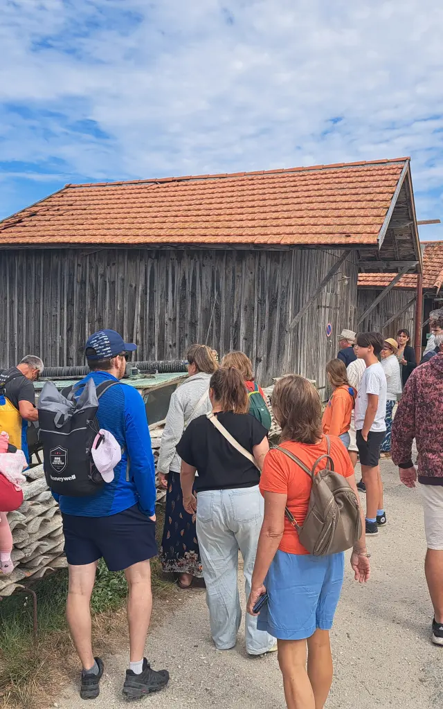 visite guidée du port de Larros