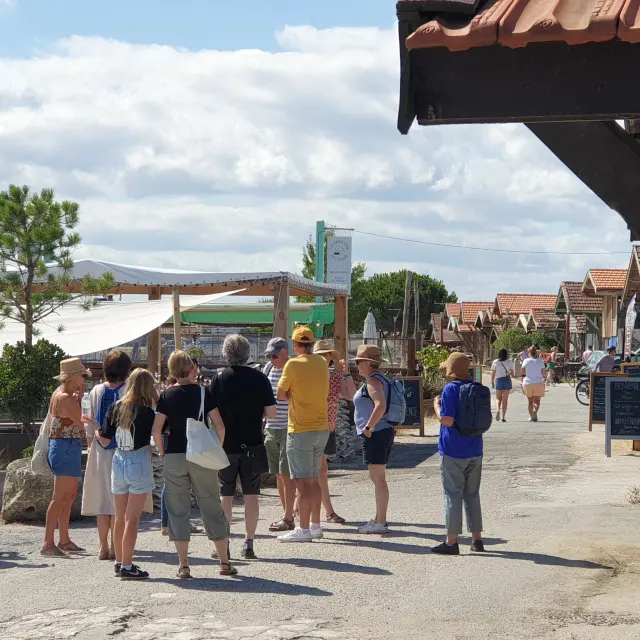 visite guidée du port de Larros